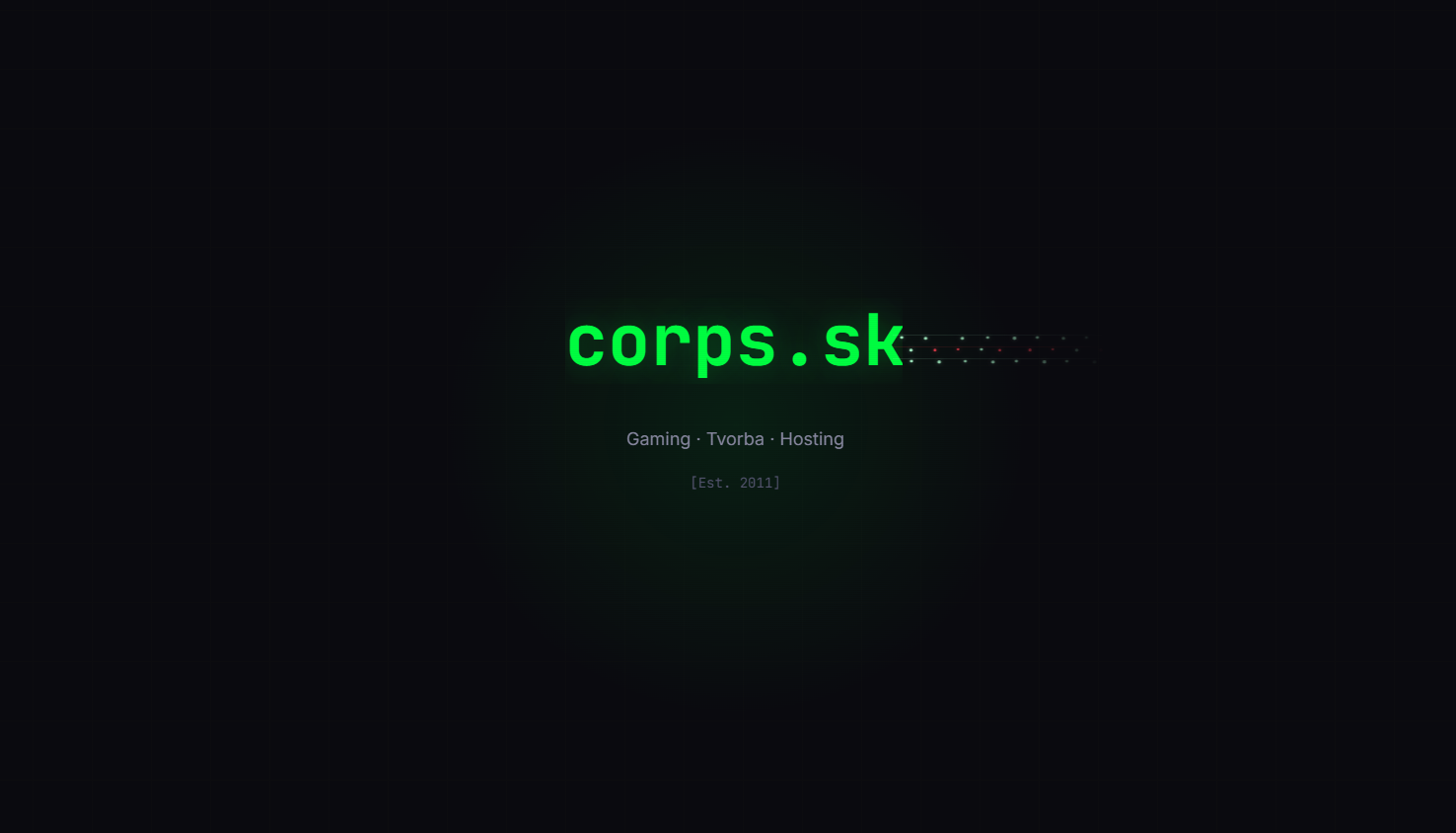 corps.sk nový dizajn